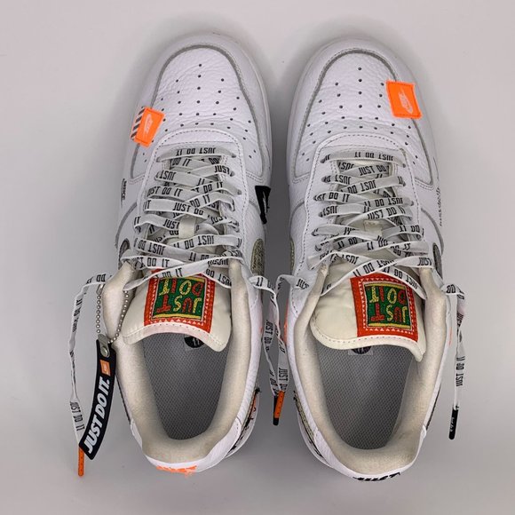Nike Men’s Air Force 1 Low “07 PRM” Just Do It Pack Sz 11 main image 6